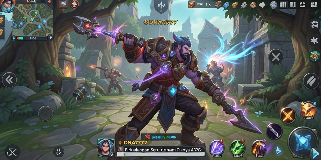 Menampilkan aksi pertarungan epik dalam gameplay ARPG yang menawan.