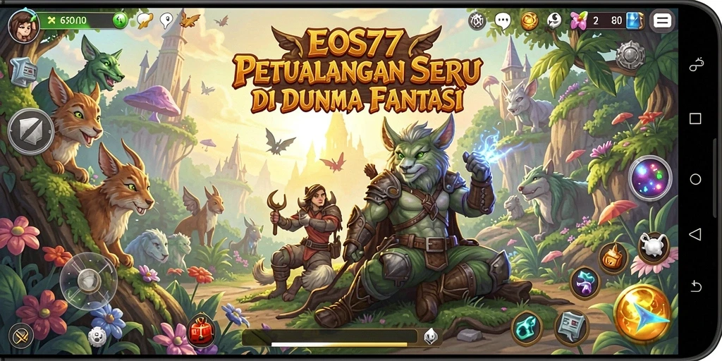 Tangkapan layar utama menunjukkan gameplay menegangkan dan aksi petualangan.