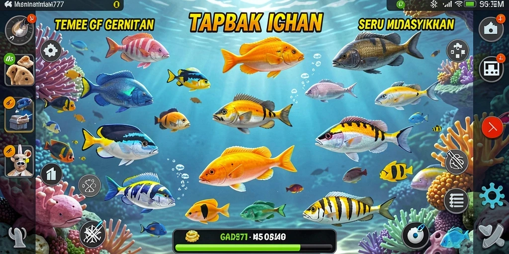 Tampilan gameplay seru dan menarik dari MAPNA777 Tembak Ikan.