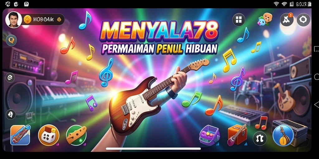 Tampilan gameplay <strong>MENYALA78</strong> yang menakjubkan dan penuh energi.