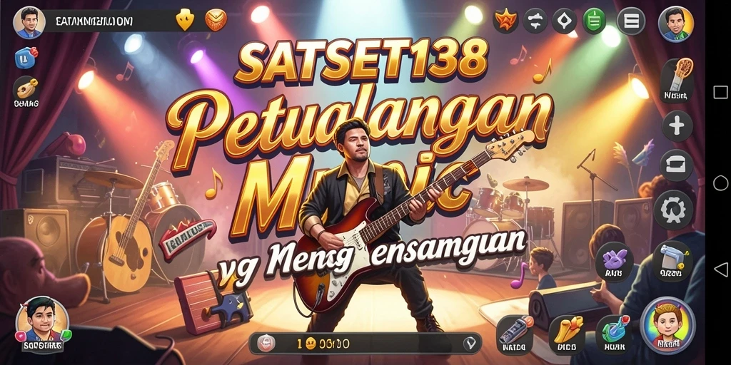 Menampilkan gameplay seru dan interaktif dari SATSET138.