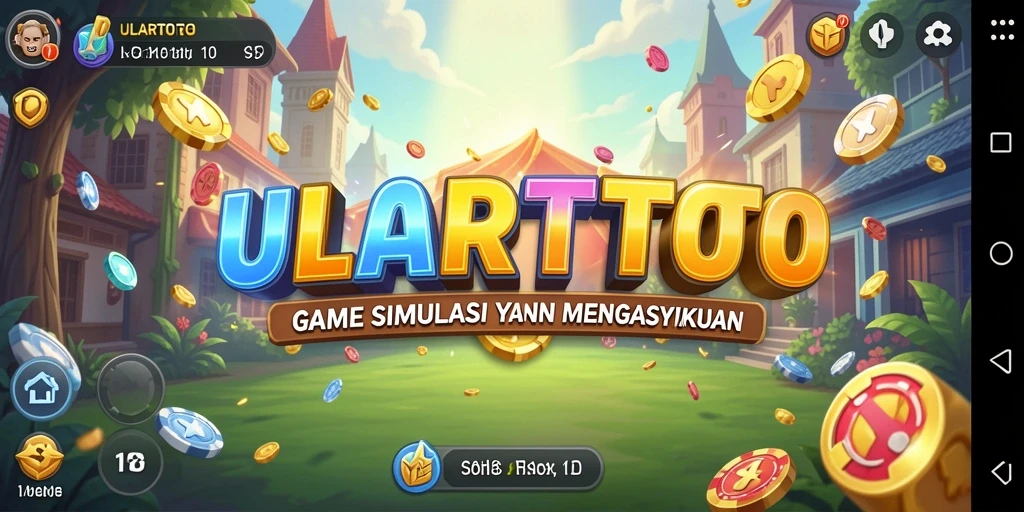 Tampilan gameplay ULARTOTO yang seru dan menarik.