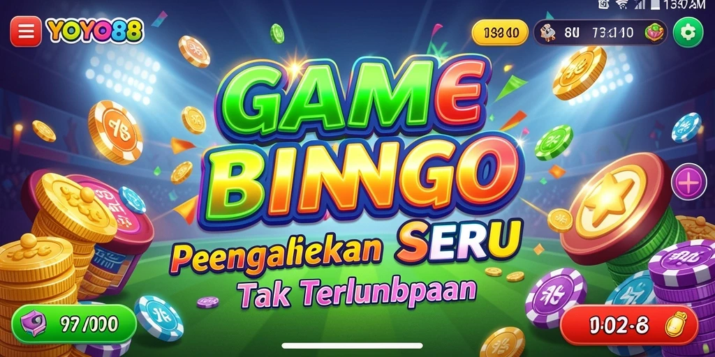 Screenshot gameplay YOYO88 menampilkan suasana seru permainan Bingo.