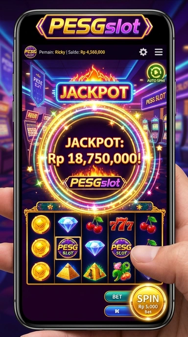 Pengguna menikmati kemudahan navigasi di pesgslot.